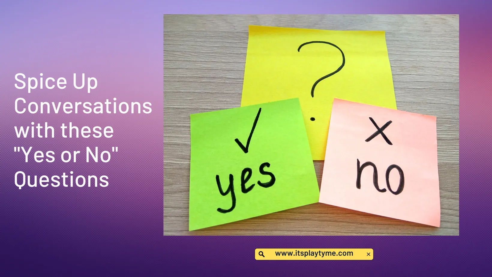 yes or no questions yes or no questions