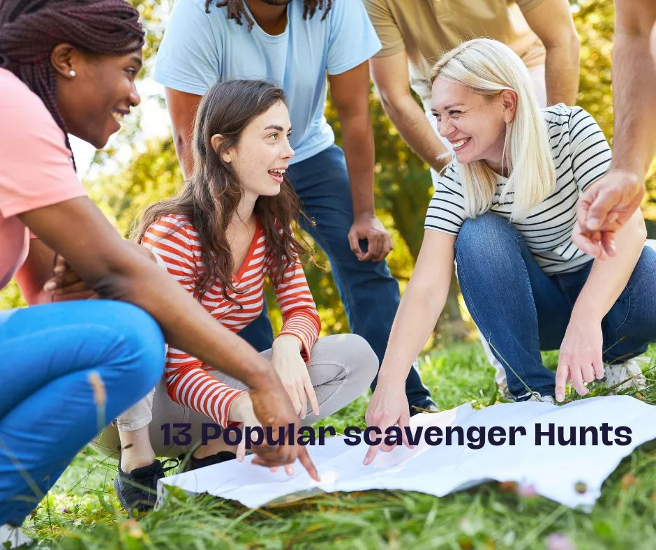 13 Popular Scavenger Hunts 13 Popular Scavenger Hunts