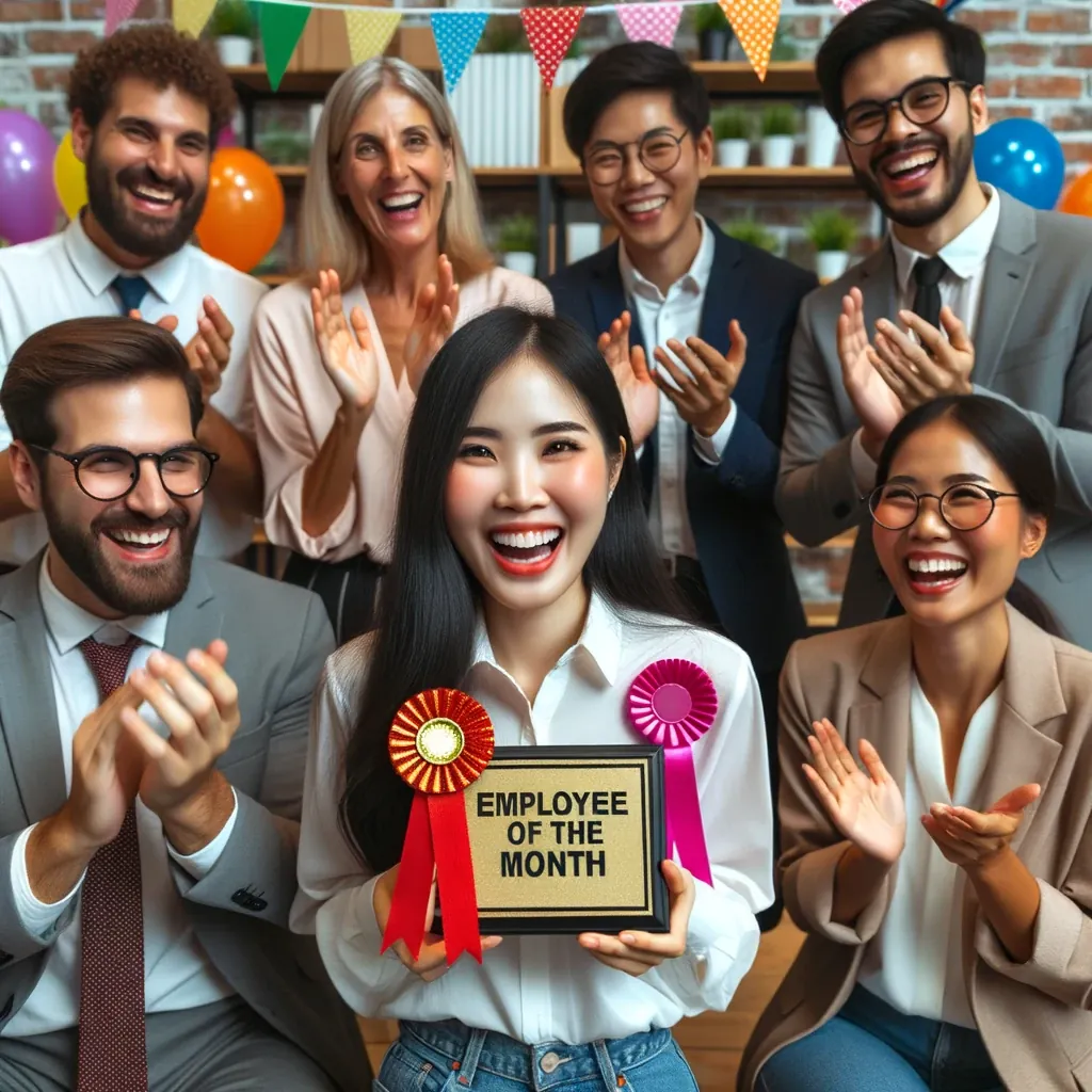 Employee of the month Employee of the month