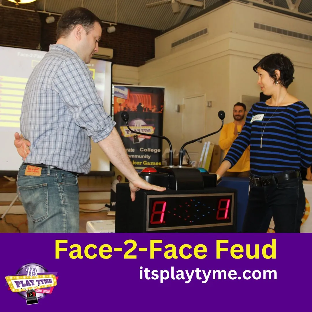 face-2-face feud team game for the office