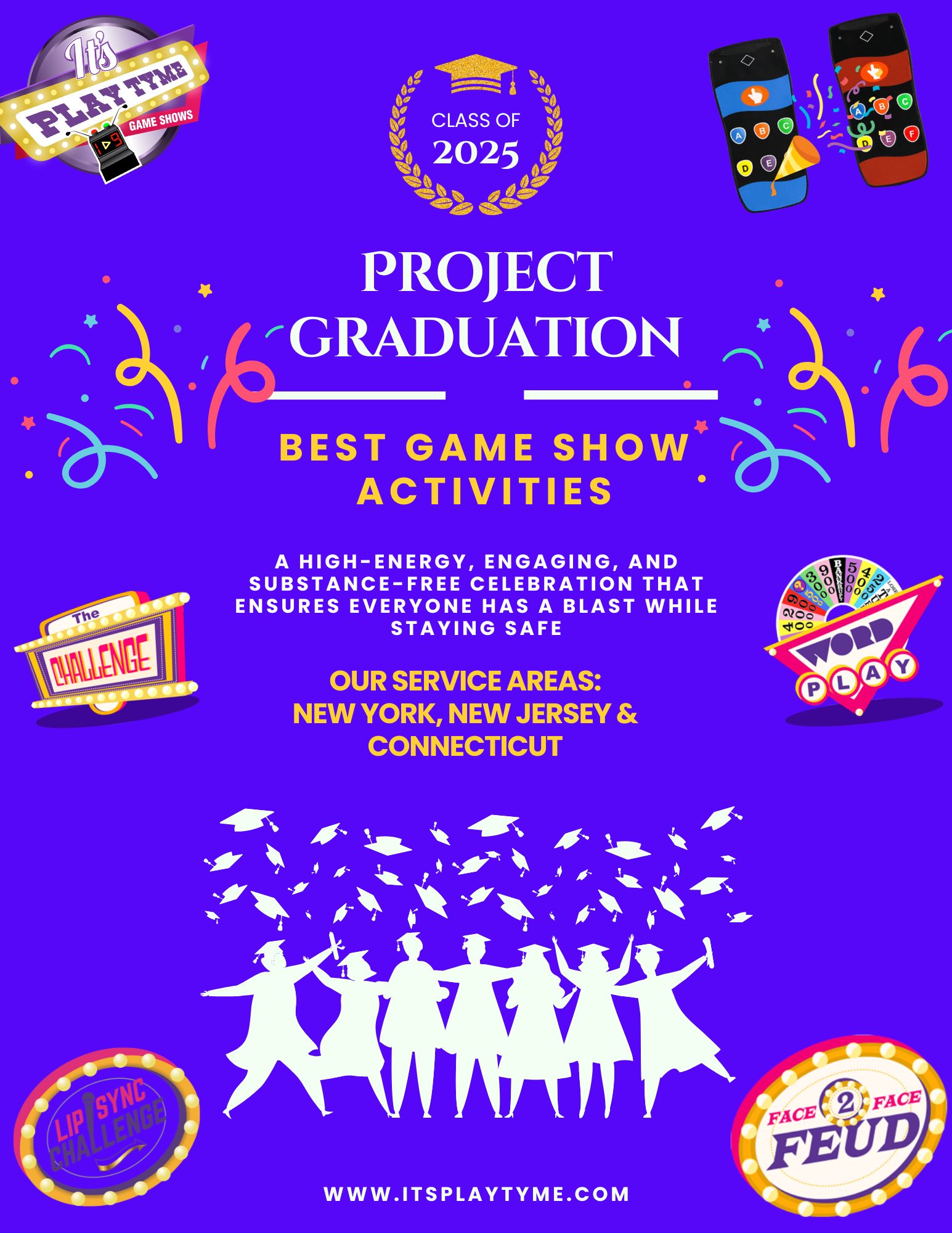 project graduation flyer