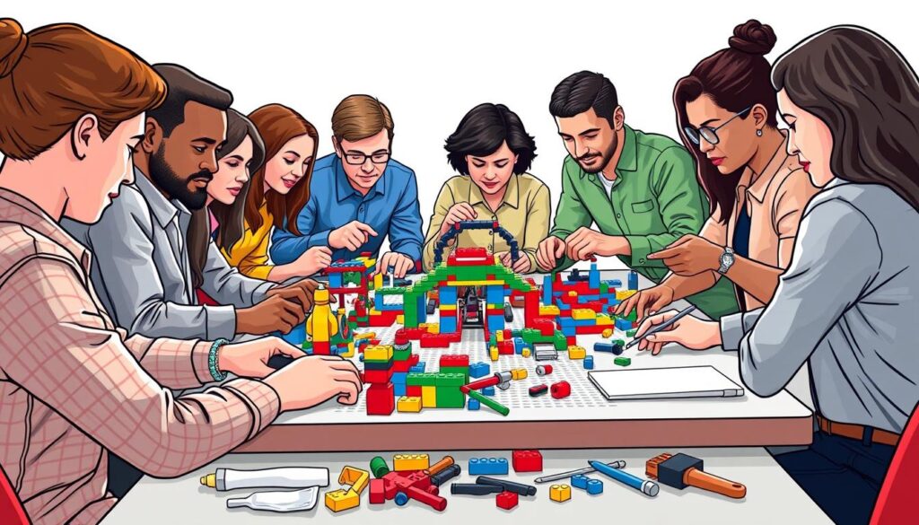 LEGO serious play team building