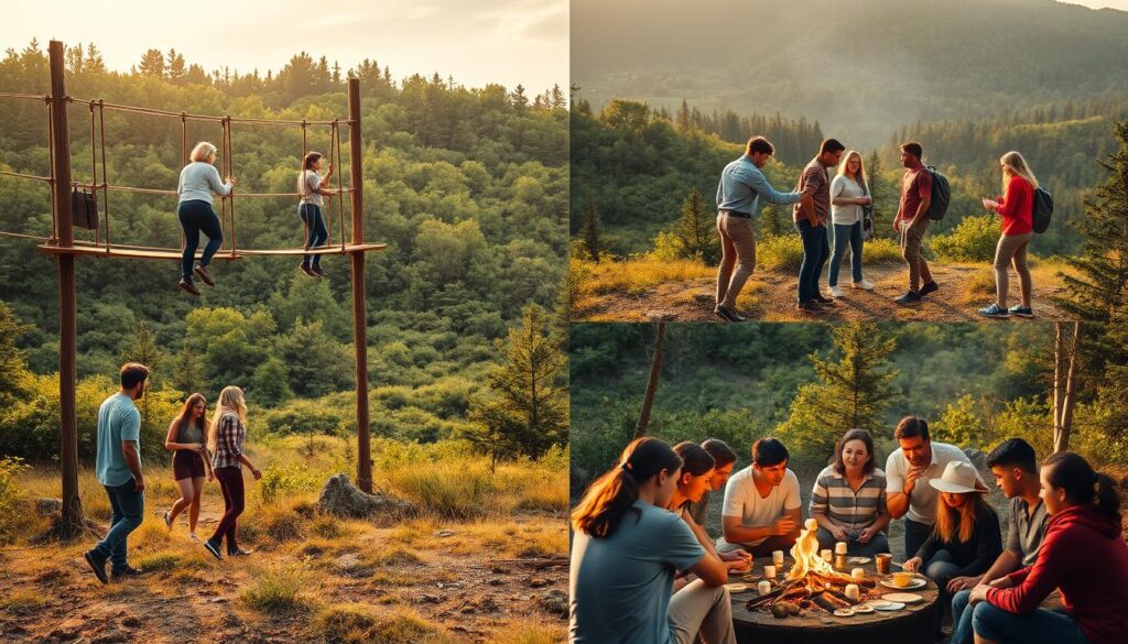 outdoor team building activities