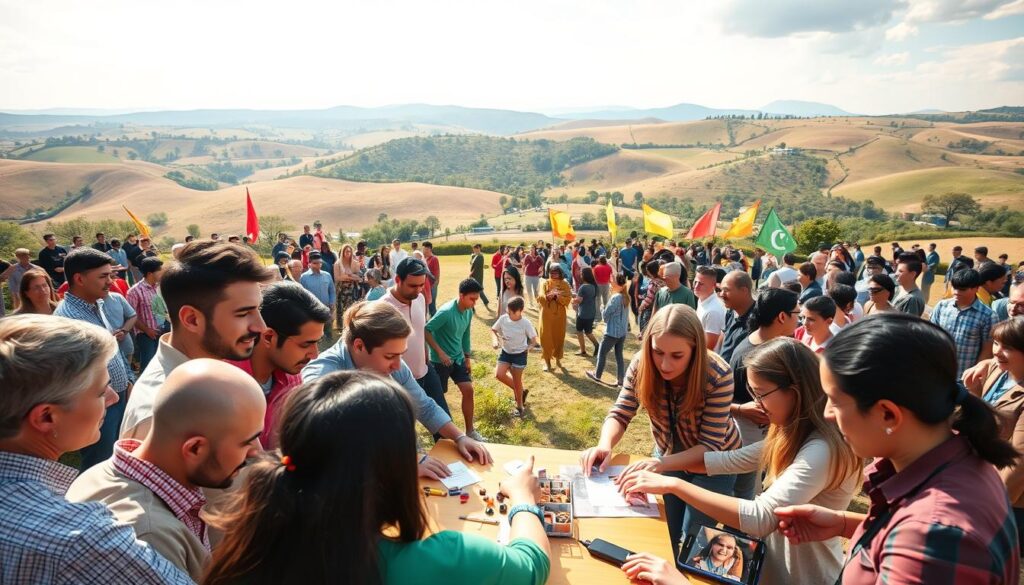 team building activities for large groups