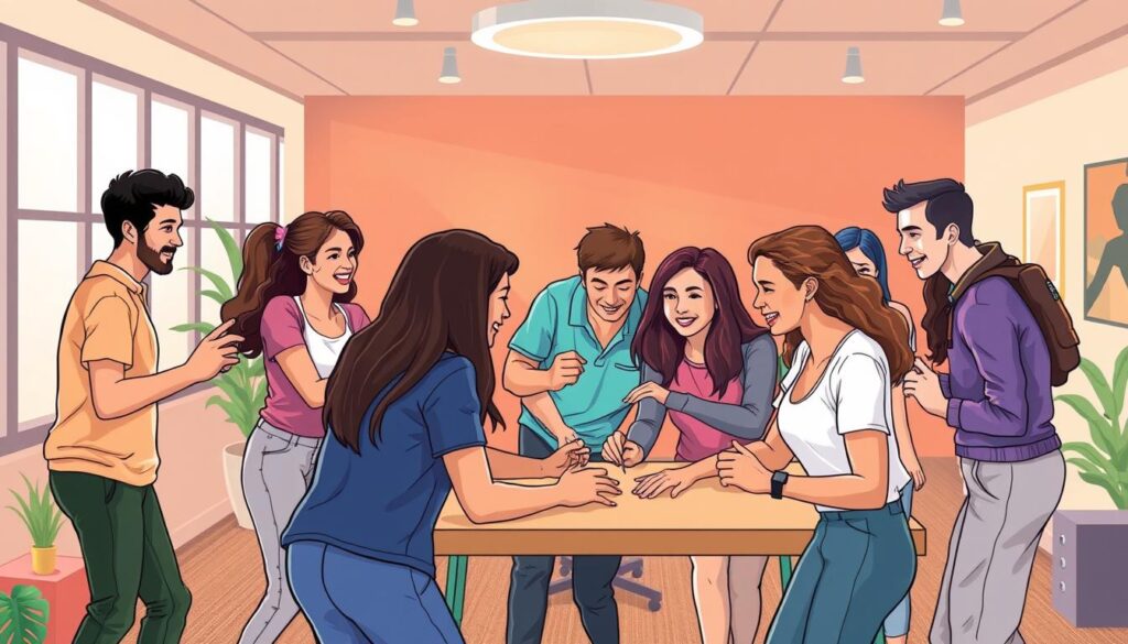 team building activities for large groups