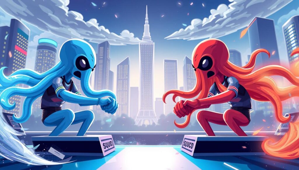 virtual squid game team building